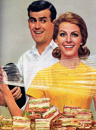 "1960s Advertising - Magazine Ad - Handi Wrap (USA)" by ChowKaiDeng